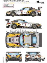 Miniature CS150: Marking / livery 1/24 scale - Mercedes AMG GT3